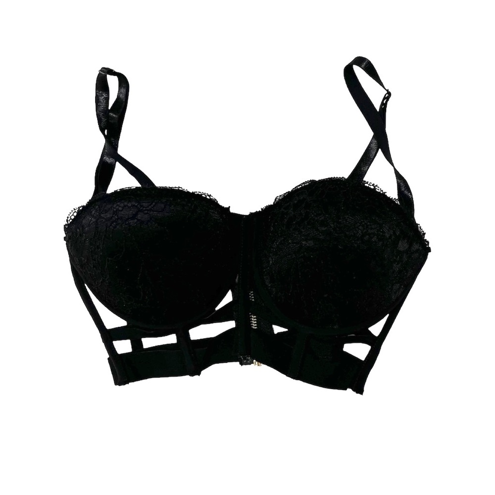 Strappy Lace Bralette Corset